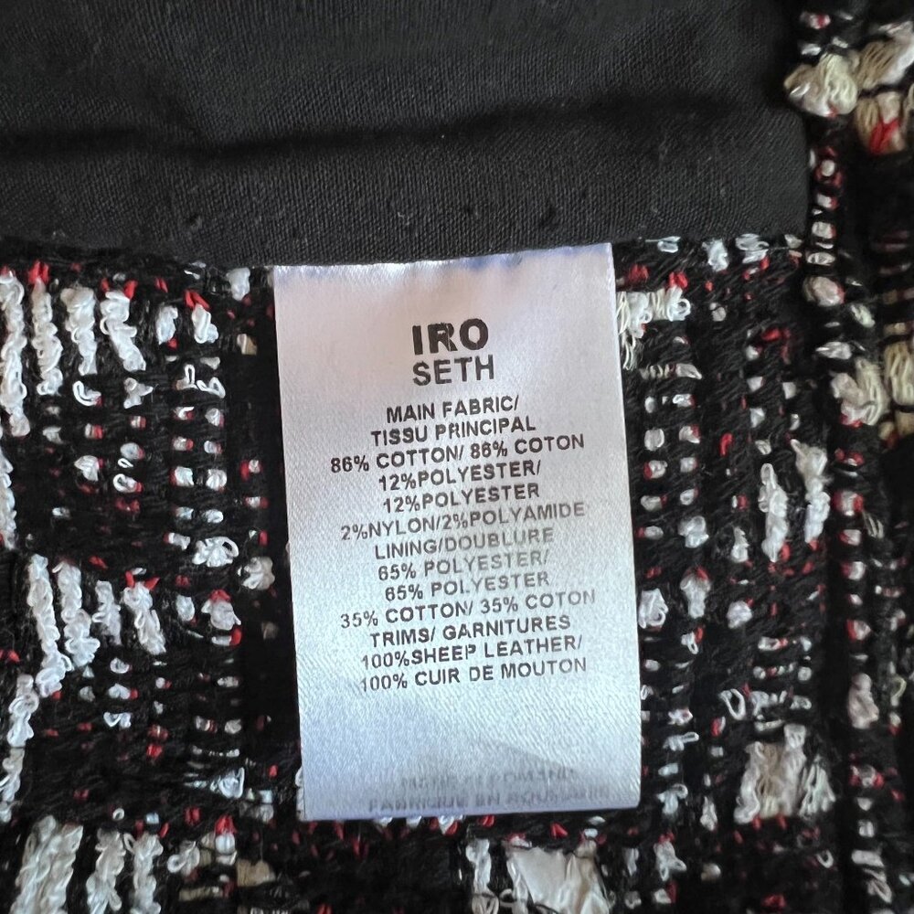 Pre-Owned - Iro Patterned Mini Shorts - image 4
